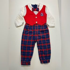 Vintage 1970's toddler boy party, wedding  Holidays, ￼outfit 12 months